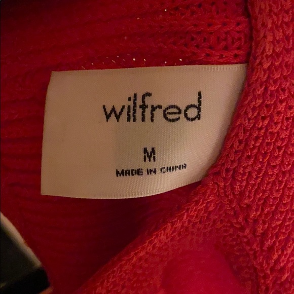 Red wrap top - Picture 3 of 3